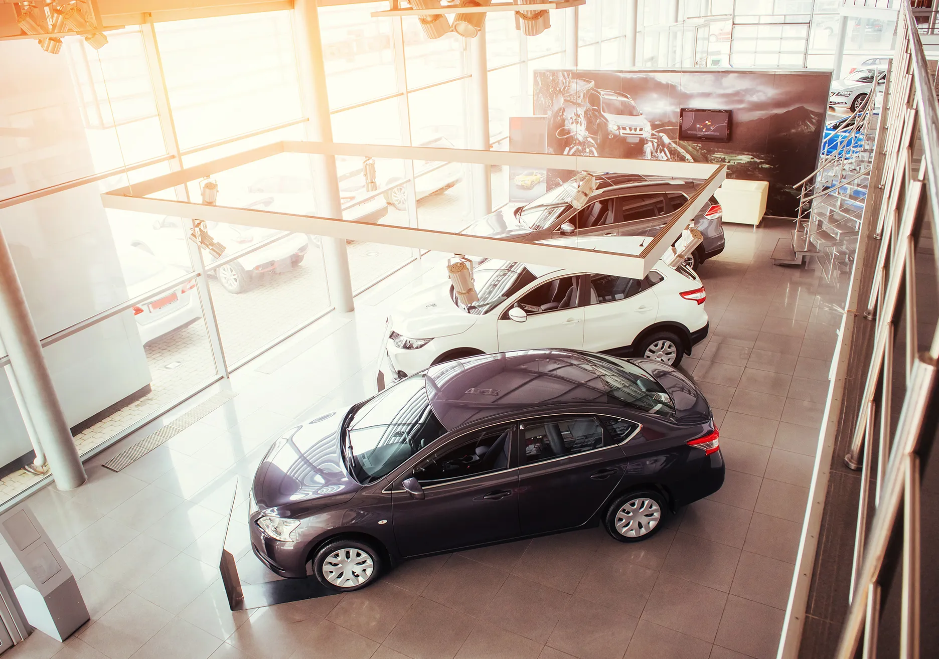 Fleet of rental vehicles