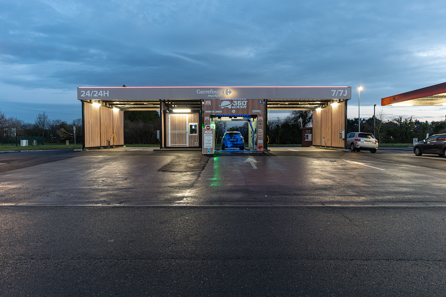 Un nouveau Robot 360° Wash et un Sécheur Air Fuka installés au Carrefour Market de Cabourg